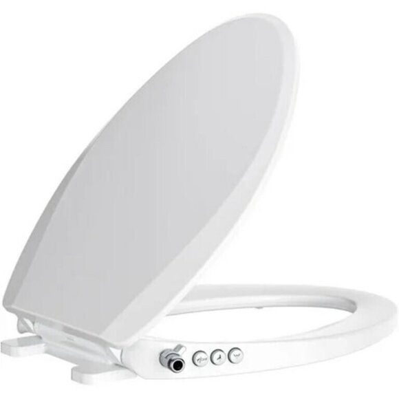 Other - Bidet Toilet Seat, Soft Close Elongated Toilet Seat, Button control Feminine/Pos